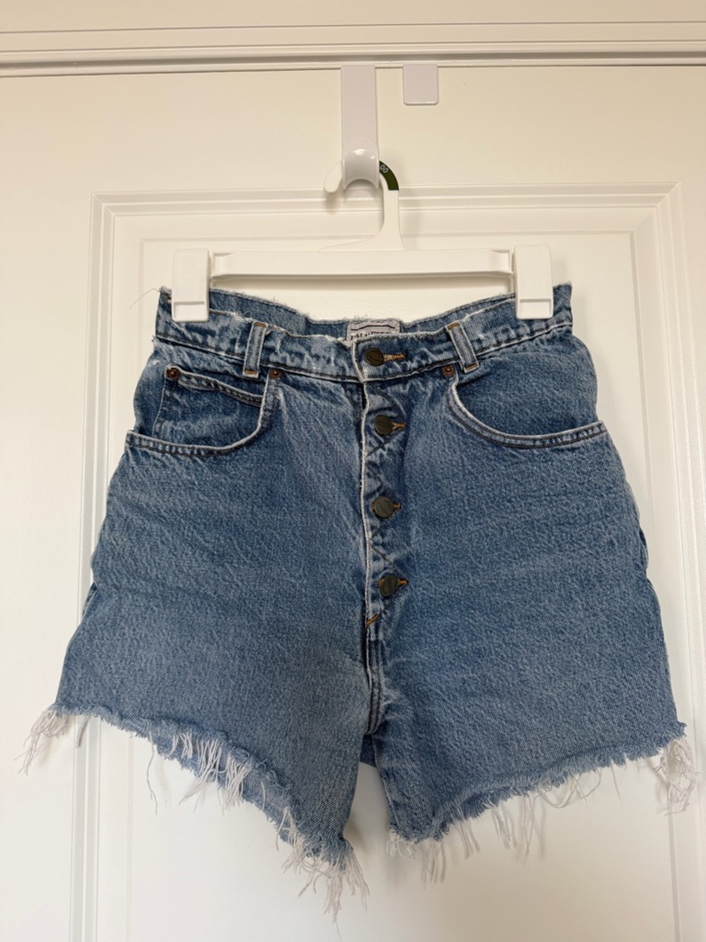 Vintage Palmetto’s High-Rise Blue Denim Shorts